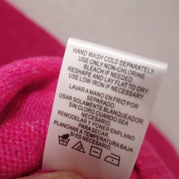 NEW Vince Camuto Center Seam Crewneck Soft Sweater Pink Paradox Women's Large - Picture 10 of 10